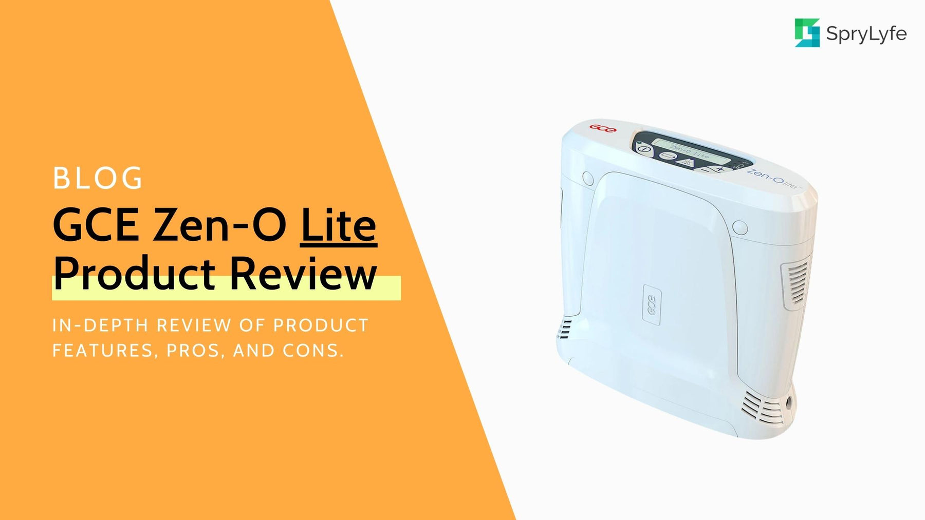 GCE Zen-O Lite Portable Oxygen Concentrator Review