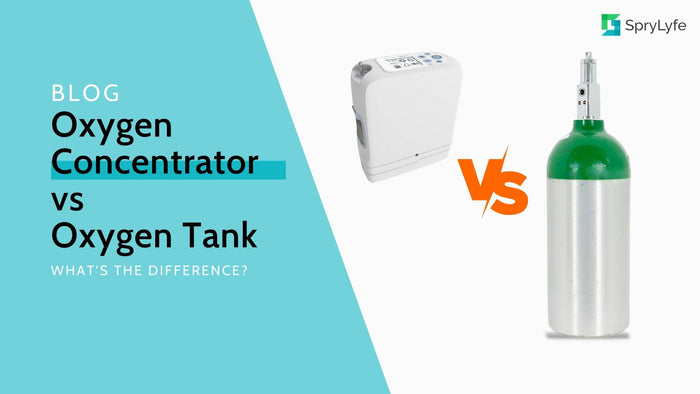 Oxygen Concentrator vs Oxygen Tank: What's the Difference?
