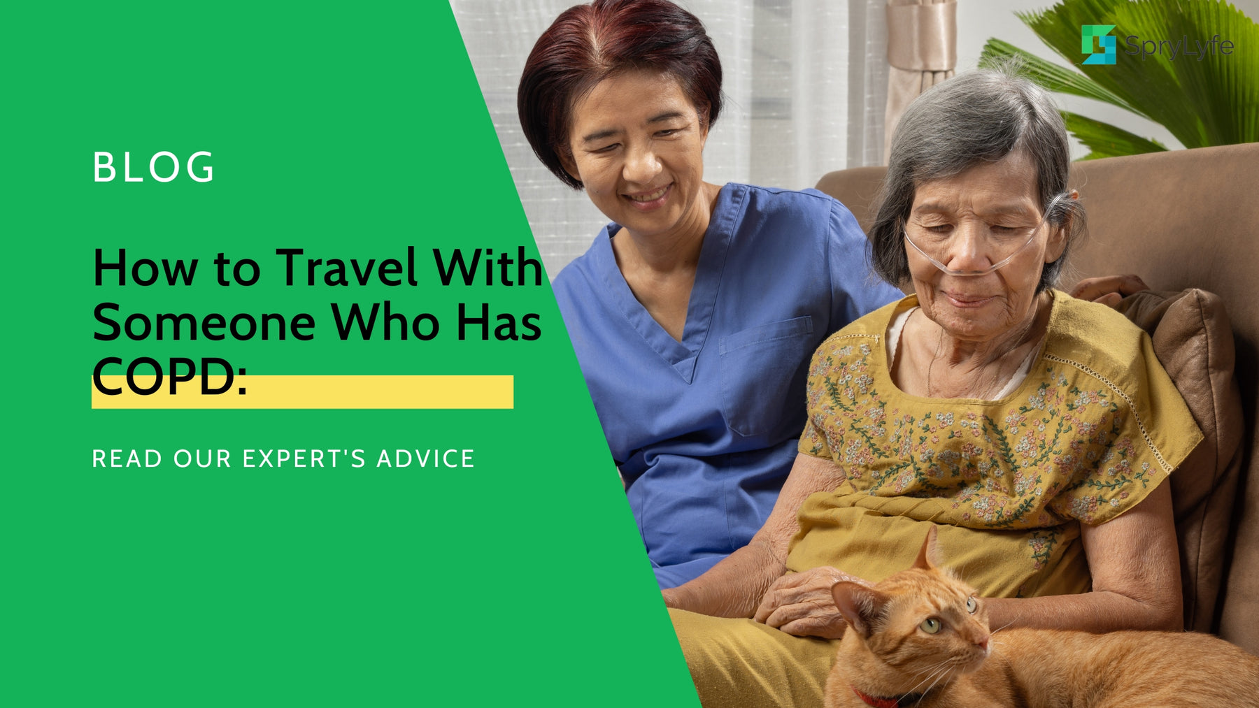 how to travel with someone who has COPD