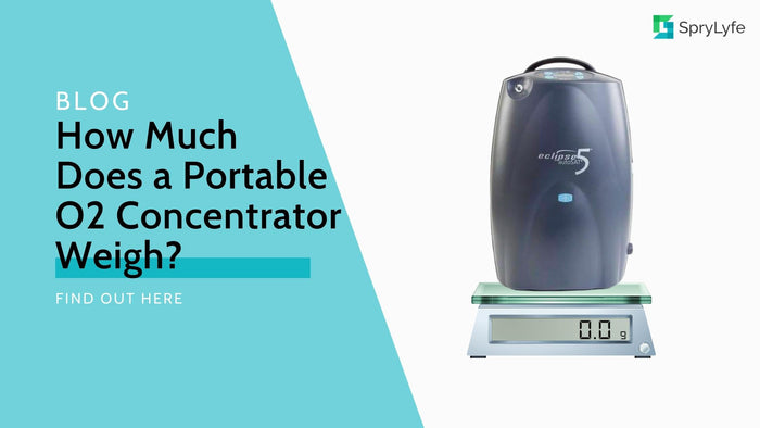 How Much Does a Portable Oxygen Concentrator Weigh?
