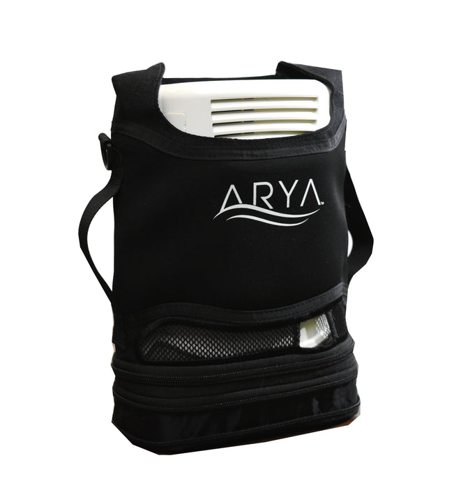 ARYA Portable Oxygen Concentrator in case